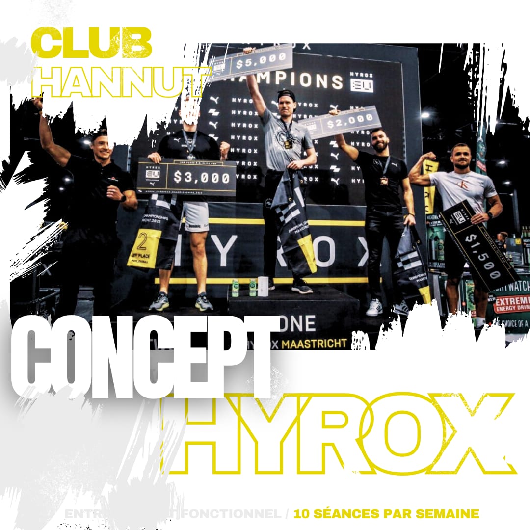 HYROX arrive prochainement chez Fitnessentiel Hannut !